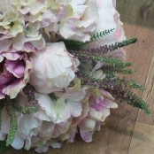 hand tied bridal bouquet